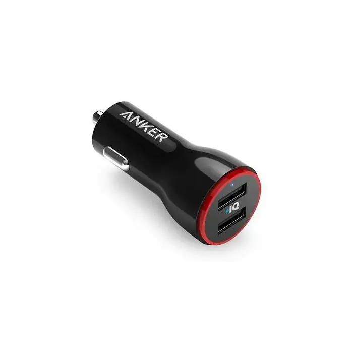 [A2310H11] Anker 4.8A Powerdrive 2 Car Charger Black