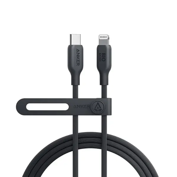 [A80B2H11] Anker 6ft B2B 542 USB-C to Lightning Cable, UN Black