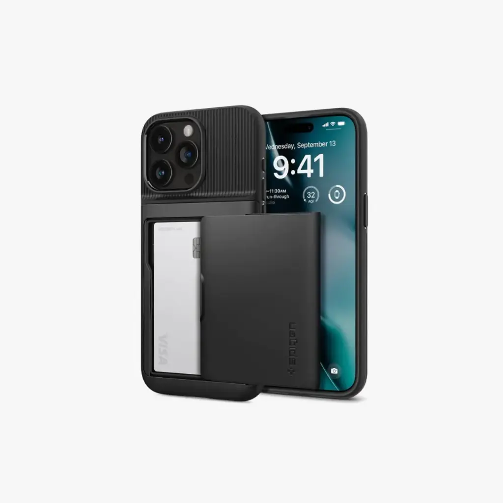 [ACS06589] Spigen iPhone 15 Pro Max Slim Armor CS, Black