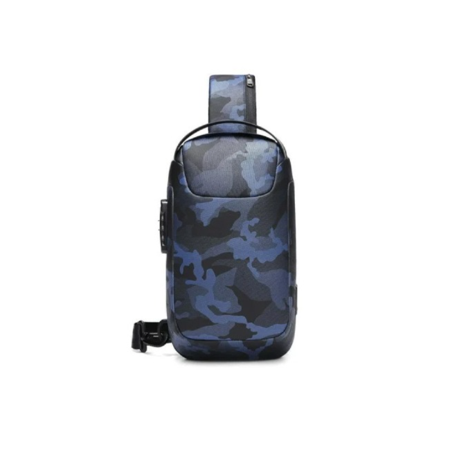 [AP-37-BL] Aopinyou Traveling Storage Bag, Camo Blue